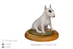 Artdog Bull Terrier, Bully I - poslikana figurica, kip, figura, izdelal umetnik, blagovna znamka Art-Dog