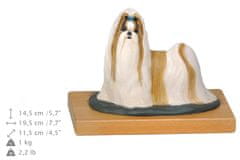 Artdog Shih Tzu, Chrysanthemum Dog - poslikana figurica, kip, figura, izdelal umetnik, blagovna znamka Art-Dog