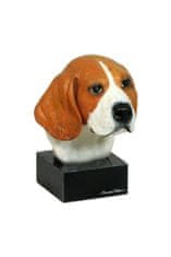 Artdog Beagle - poslikana figurica, kip, figura, ki jo je izdelal umetnik, blagovna znamka Art-Dog