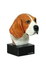 Artdog Beagle - poslikana figurica, kip, figura, ki jo je izdelal umetnik, blagovna znamka Art-Dog