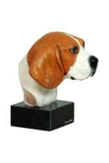 Artdog Beagle - poslikana figurica, kip, figura, ki jo je izdelal umetnik, blagovna znamka Art-Dog