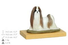 Artdog Shih Tzu, Chrysanthemum Dog I - poslikana figurica, kip, figura, izdelal umetnik, blagovna znamka Art-Dog