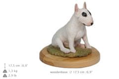 Artdog Bull Terrier, Bully IV - poslikana figurica, kip, figura, izdelal umetnik, blagovna znamka Art-Dog