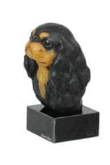 Artdog Cavalier King Charles Spaniel - poslikana figurica, kip, figura, izdelana s strani umetnika, blagovna znamka Art-Dog