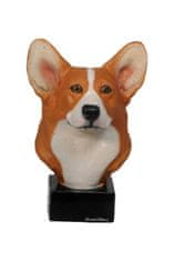 Artdog Welsh Corgi - poslikana figurica, kipec, figura, izdelal umetnik, blagovna znamka Art-Dog