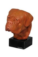 Artdog Dogue de Bordeaux, francoski mastif, Bordeauxdog - poslikana figurica, kip, figura, izdelal umetnik, blagovna znamka Art-Dog