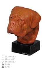 Artdog Dogue de Bordeaux, francoski mastif, Bordeauxdog - poslikana figurica, kip, figura, izdelal umetnik, blagovna znamka Art-Dog