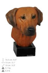 Artdog Rhodesian Ridgeback, afriški levji pes, afriški levji pes - poslikana figurica, kip, figura, izdelal umetnik, blagovna znamka Art-Dog