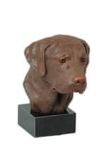 Artdog Labradorski retriever - poslikana figurica, kip, figura, izdelal umetnik, blagovna znamka Art-Dog