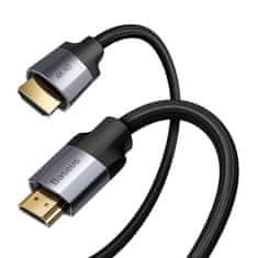 BASEUS Kabel HDMI 2.0 Baseus Enjoyment Series, 4K, 3D, 1m (črno-beli)