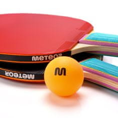 Sport Set za namizni tenis Meteor 2 loparja Zephyr 1*, 3 žogice