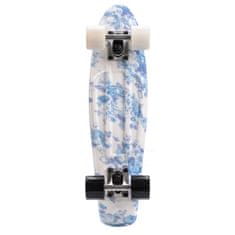 Sport Meteor Multicolor Flowers white skateboard