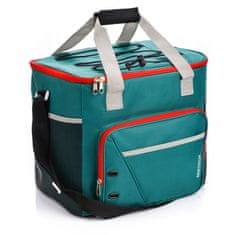 Sport Meteor Frosty 30 l termična vreča rdeča/zelena