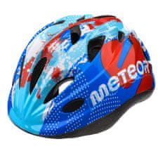 Sport Meteor kolesarska čelada HB6-5 S 48-52 cm Map blue