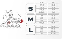 Sport Meteor Rox S rolerji 30-33 roza