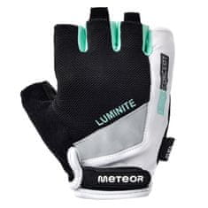 Sport Kolesarske rokavice Meteor Gel GX37 XL bele/mint