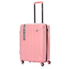 Sport Srednji kovček SwissBags Tourist 67cm Pastelno roza