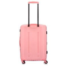 Sport Srednji kovček SwissBags Tourist 67cm Pastelno roza