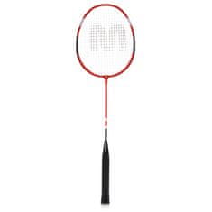 Sport Set za badminton Meteor 2 aluminijasta loparja 6 loparjev rdeča