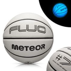 Sport Košarka Meteor Fluo bela/neonsko modra 7