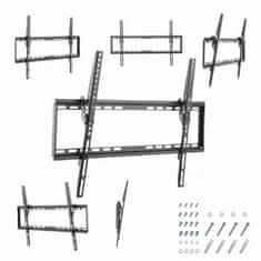 Gembird WM-70T-03 TV stenski nosilec (nagib) 37"-70" črn