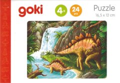 Goki Lesena sestavljanka Dinozavri: Stegosaurus 24 kosov