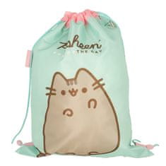 WOWO Otroška torba za čevlje Pusheen Mint s prostornino 0,53 l - idealna za šolske potrebščine in športne aktivnosti, praktičen in eleganten pripomoček za shranjevanje čevljev.