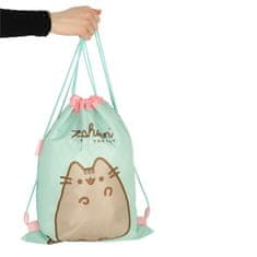 WOWO Otroška torba za čevlje Pusheen Mint s prostornino 0,53 l - idealna za šolske potrebščine in športne aktivnosti, praktičen in eleganten pripomoček za shranjevanje čevljev.