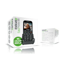 Evolveo GSM aparat EasyPhone XR Črn