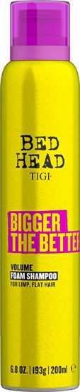 Tigi Bed Head Bigger The Better ( Volume Foam Shampoo) 200 ml