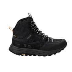 Jack Wolfskin Čevlji treking čevlji črna 42.5 EU Terraquest Mid Texapore