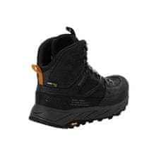 Jack Wolfskin Čevlji treking čevlji črna 42.5 EU Terraquest Mid Texapore