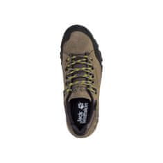 Jack Wolfskin Čevlji treking čevlji rjava 42.5 EU Rebellion Texapore Low