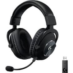 shumee LOGITECH G - brezžične igralne slušalke - PRO X 2,4 Ghz - črne - 981-000907