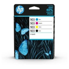 shumee Original HP 903 4-Pack Ink Cartridges, Black/Cyan/Magenta/Yellow (6ZC73AE) za HP OfficeJet/OfficeJet Pro 6900