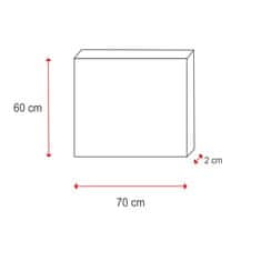 YANDIYA Ogledalo IR panel z LED osvetlitvijo + WIFI TERMOSTAT komplet 