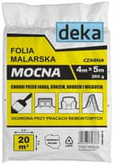 shumee MOČNA ČRNA FOLIJA ZA SLIKOVANJE 4*5M 300G