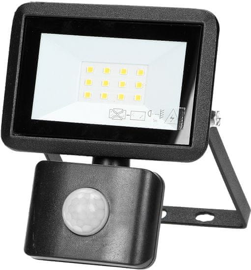 shumee LED ŽARNICA S PIR 10W 800LM IP44 4000K