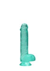 Ero 6"""" / 15 cm Realistic Dildo With Balls - Turquoise