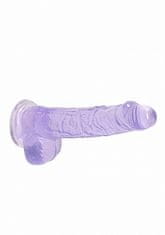 Ero 6"" / 15 cm Realistic Dildo With Balls - Purple