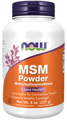 NOW Foods MSM Powder v prahu 227g