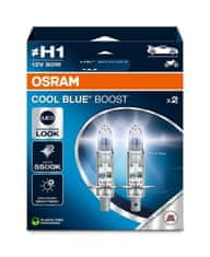 Osram Cool Blue Boost H1 12V 80W 62150CBB-HCB - 2KS