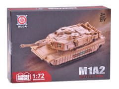 Toys Abrams M1A2 Ameriški bloki za gradnjo tankov 1:72 ZA5024