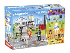 Toys Playmobil My Figures reševalne figurice 120ele ZA5433