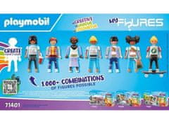 Toys Playmobil 54-delna opeka 71401 Ustvari svojo figuro ZA5434