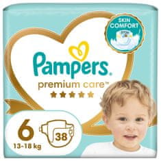 Pampers Premium Care plenice za enkratno uporabo 6 (13 kg+) 38 kosov