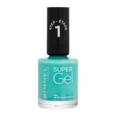 Rimmel Super Gel STEP1 gel lak za nohte 12 ml Odtenek 098 never blue with you