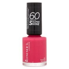 Rimmel 60 Seconds Super Shine hitro sušeči lak za nohte 8 ml Odtenek 324 fashion heaven