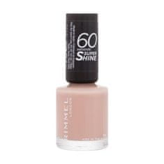 Rimmel 60 Seconds Super Shine hitro sušeči lak za nohte 8 ml Odtenek 708 kiss in the nude