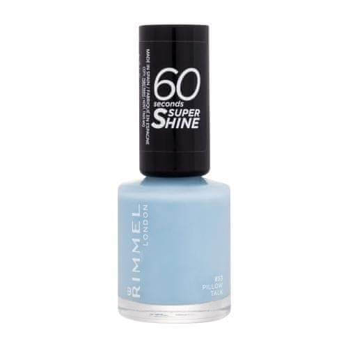 Rimmel 60 Seconds Super Shine hitro sušeči lak za nohte 8 ml Odtenek 853 pillow talk